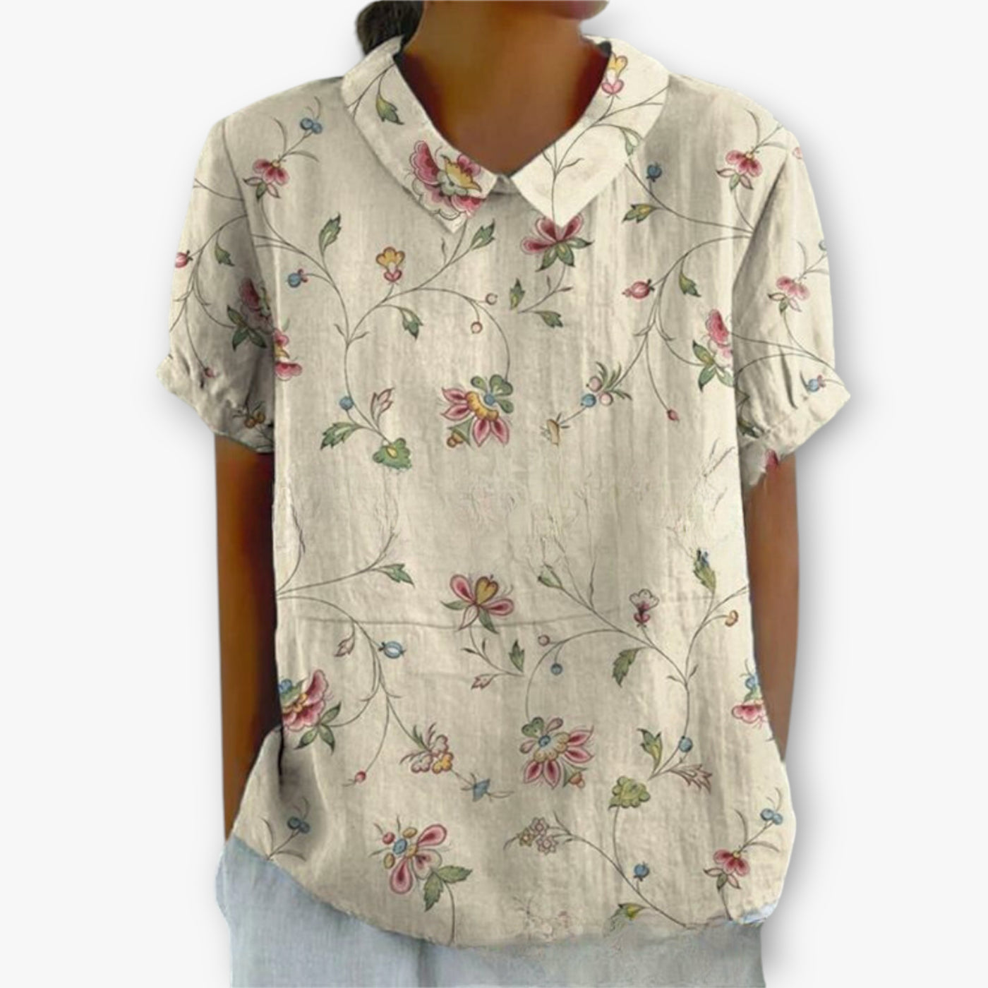 Women's Summer Blouse | Short Sleeve