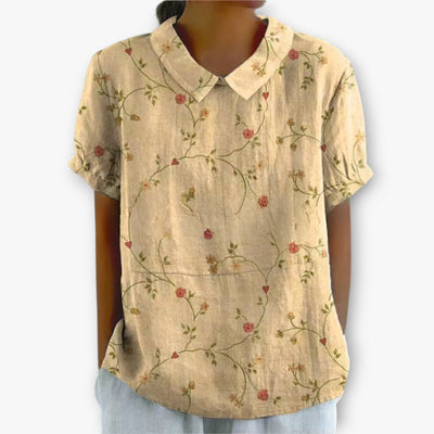 Women's Summer Blouse | Short Sleeve