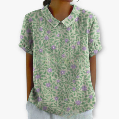 Women's Summer Blouse | Short Sleeve