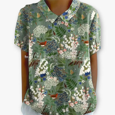Women's Summer Blouse | Short Sleeve