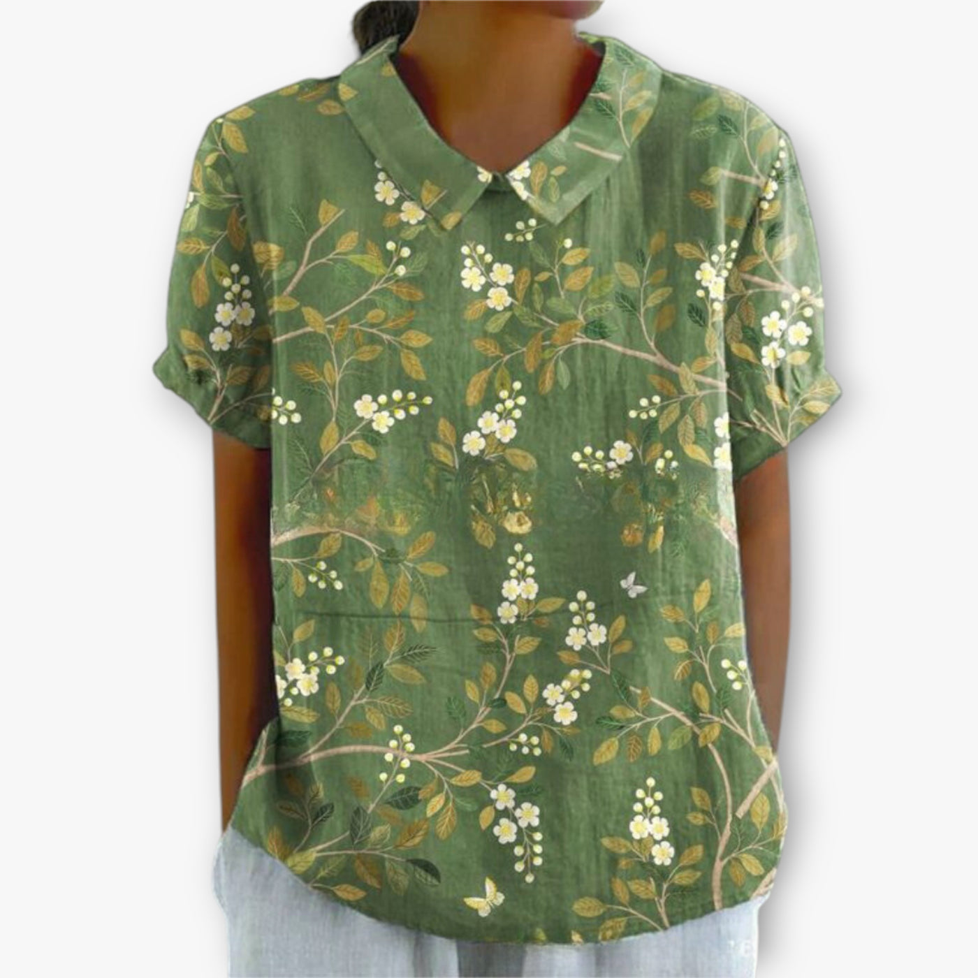 Women's Summer Blouse | Short Sleeve