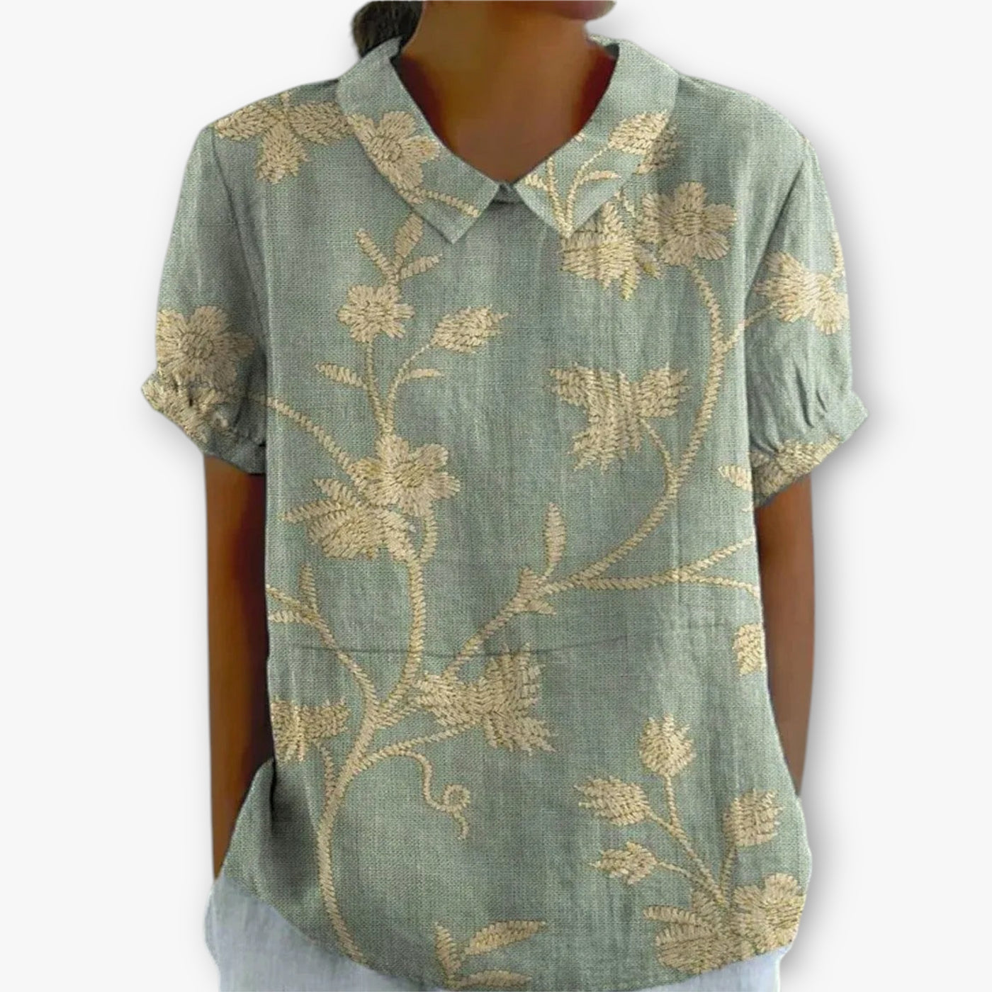 Women's Summer Blouse | Short Sleeve