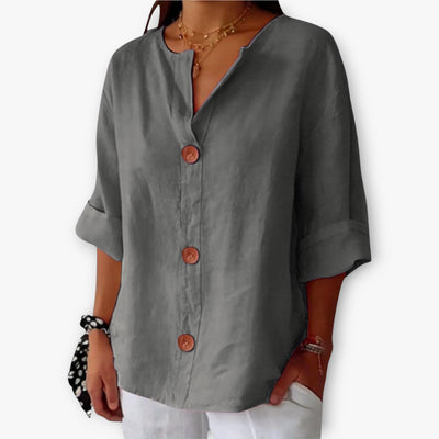 Women’s Oversized Blouse | Short Sleeve