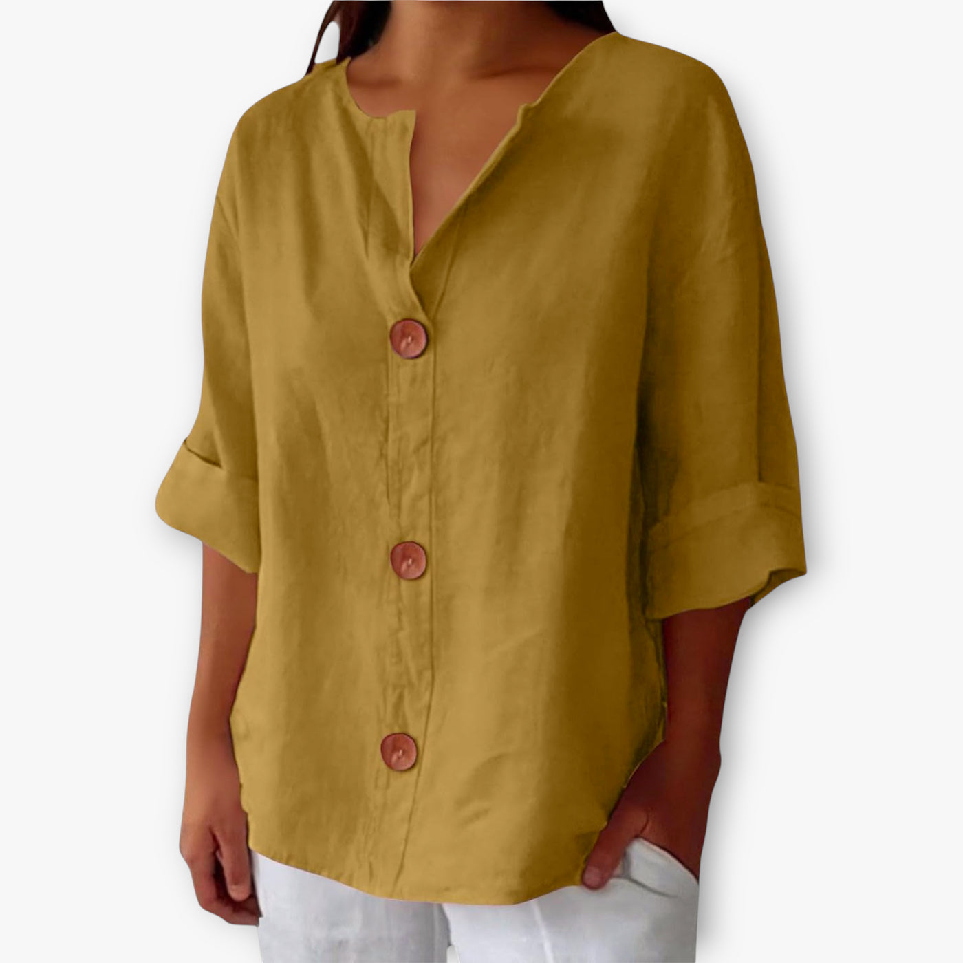 Women’s Oversized Blouse | Short Sleeve